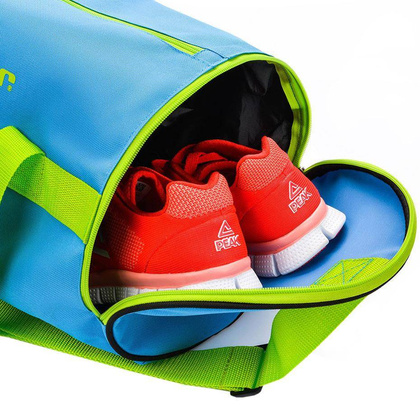 Torba fitness Meteor Siggy 25L niebiesko-zielony 74569