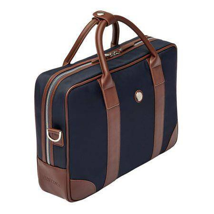 Teczka na dokumenty Button Navy & Brown