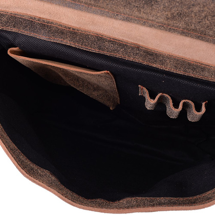 Torba na ramię skórzana KEMER CH 1101 Jasny Brąz - min. zamówienie 20 / 50 / 100 szt.