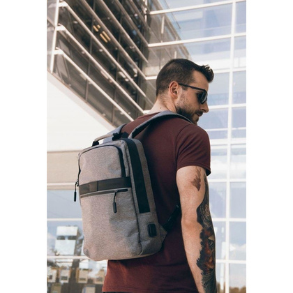 Plecak antykradzieżowy laptop 15 KEMER SOLIER SV07 - min. zamówienie 20 / 50 / 100 szt.