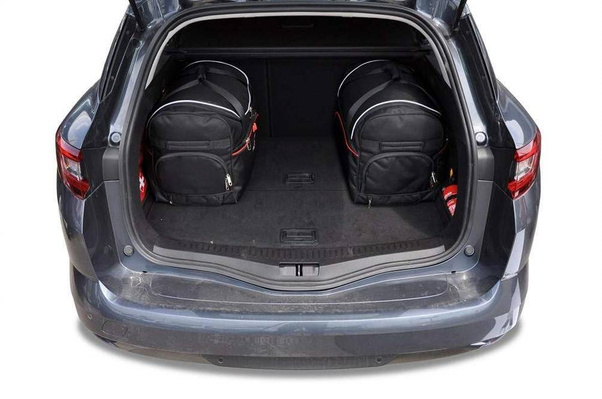 RENAULT MEGANE GRANDTOUR 2016+ TORBY DO BAGAŻNIKA 5 SZT KJUST