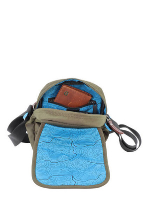 Torba na ramię z klapą Discovery ICON 711 khaki
