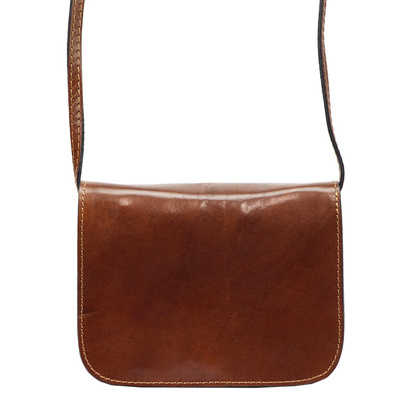 Torebka damska skórzana KEMER 43 Fuksja