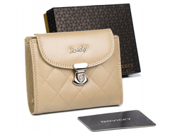 Skórzany portfel damski z technologią rfid