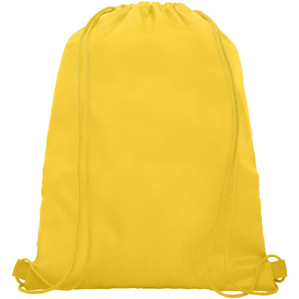 Siateczkowy plecak Oriole ściągany sznurkiem KEMER 12048707 Żółty