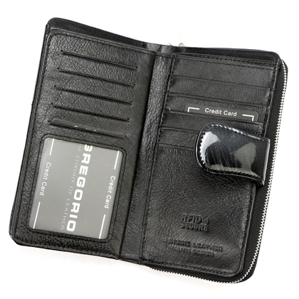 Portfel damski skórzany PELLUCCI FF-116 Zielony