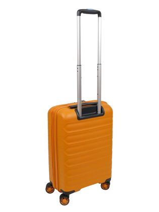 Walizka DIELLE 100 4k 55cm kabinowa żółta PP z poszerzeniem