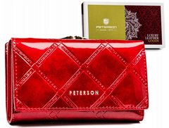 Pojemny portfel damski ze skory naturalnej