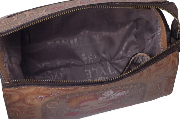 Torebka damska skórzana KEMER B27 Brązowa - min. zamówienie 20 / 50 / 100 szt.