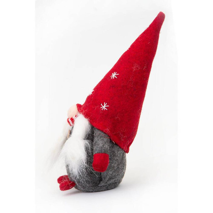 Skrzat krasnal świąteczny gnom 30 cm