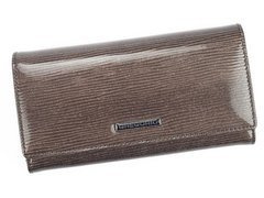 Portfel damski skórzany PELLUCCI LN-100 Popiel