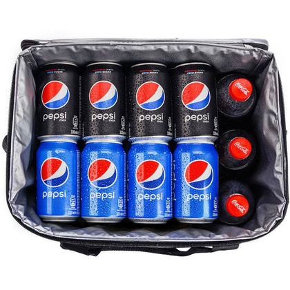 Torba termiczna Meteor Frosty szaro-czarny 74597