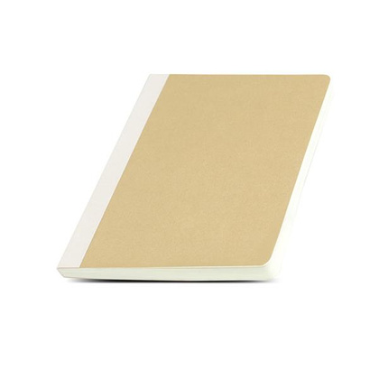 Notatnik A5 z okładką z tektury naturalnej / Eco-flora