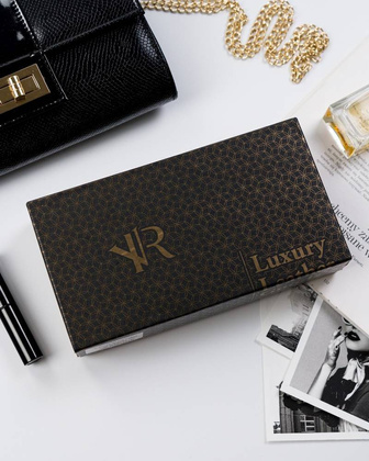 Duży, skórzany portfel damski z systemem RFID — Rovicky