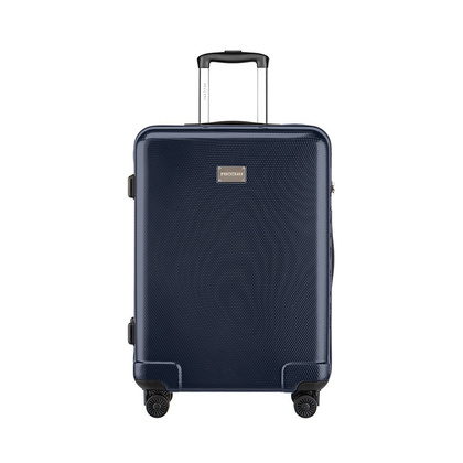 Średnia walizka PUCCINI PANAMA PC029B 7A Granatowa
