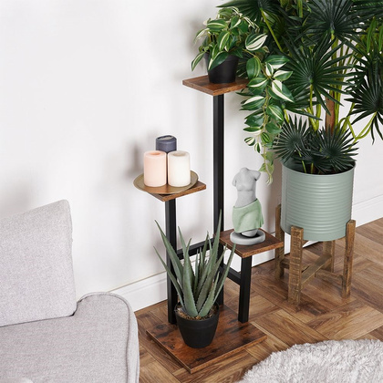 Kwietnik metalowy 3-poziomowy