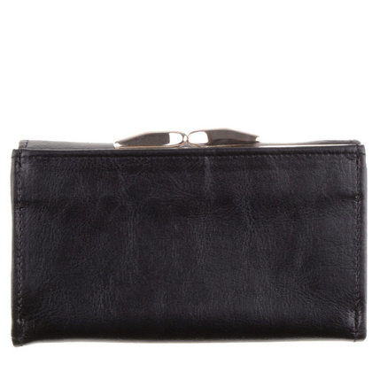 Portfel damski skórzany KEMER P15 Czarny - min. zamówienie 20 / 50 / 100 szt.