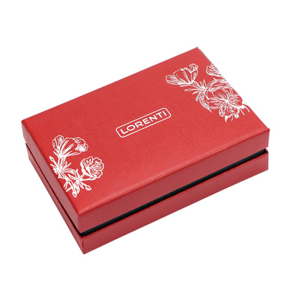 Skórzany kompaktowy damski portfel Lorenti z RFID 76115-ONBF popiel