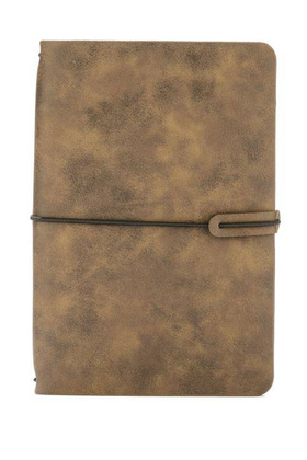 Notes KEMER RETRO A5 podwójny wymienny Brązowy