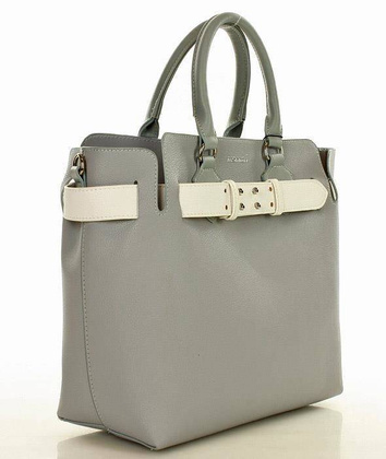 MONNARI Elegancka torebka kuferek  szary - min. zamówienie 20 / 50 / 100 szt.