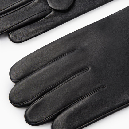 Rękawiczki męskie skórzane PUCCINI M101(9.5) XL 1 Czarne