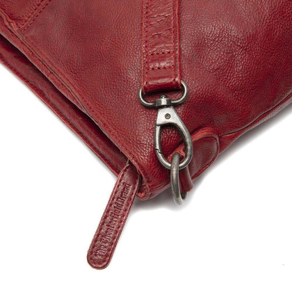 Torebka damska skórzana na ramię Czerwona - min. zamówienie 20 / 50 / 100 szt.