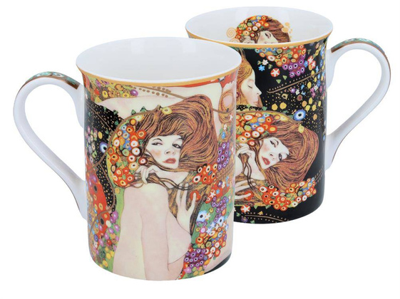 Kubek Classic New - G. Klimt, Węże wodne (CARMANI)