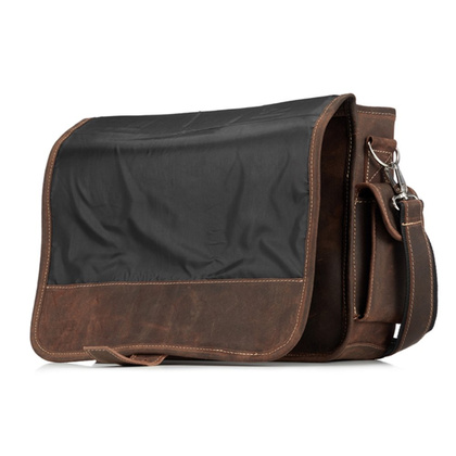 Torba skórzana na laptopa KEMER VOOC 14" RDW14 Brązowa