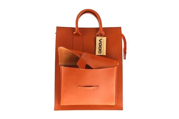 Torba damska do rękiKEMER VOOC Vintage P34 brąz