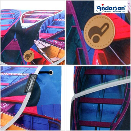 Torba na stelaż wózka zakupowego ANDERSEN MIX