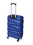 Średnia walizka DIELLE 150 Granatowa