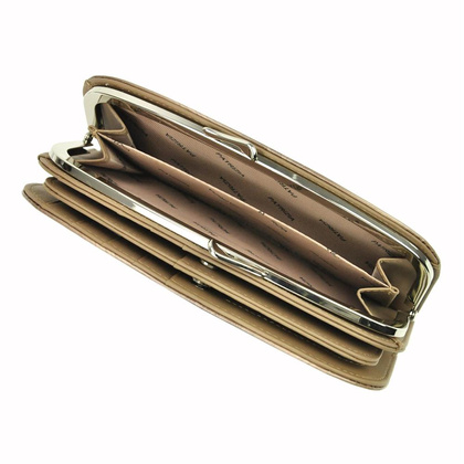 Portfel damski skórzany PELLUCCI FF-123 RFID taupe
