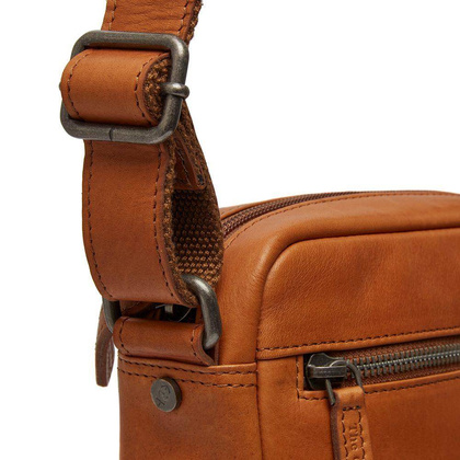 Torba na ramię skórzana Koniak - min. zamówienie 20 / 50 / 100 szt.