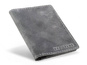 Slim wallet BRØDRENE SW05 super cienki portfel ze skóry szary - min. zamówienie 20 / 50 / 100 szt.