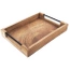 Taca do serwowania drewniana MANGO 35,5x25,5x5,5 cm
