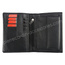 Portfel męski skórzany PIERRE CARDIN CB TILAK26 330 RFID Czarno czerwony