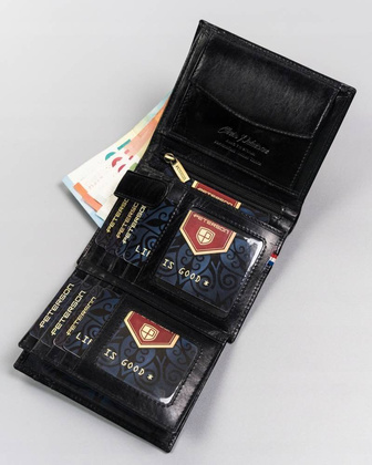 Duży portfel męski bez zapięcia