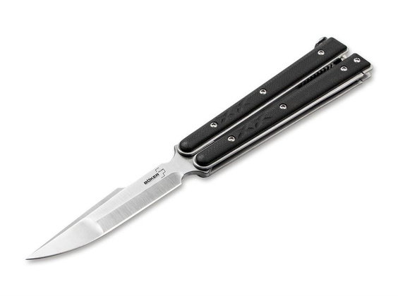 Nóż Boker Plus Balisong Tactical, Mały Czarny