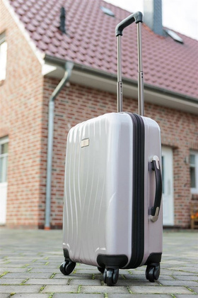 Walizka kabinowa KEMER ST. TROPEZ Srebrna