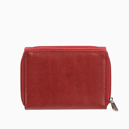 Portfel damski skórzany PUCCINI ROME CR1936 3 Czerwony