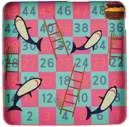 Podwodny Świat Zestaw Magnetycznych Gier i Zabaw 4w1