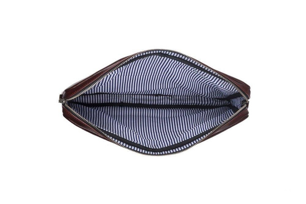 Skórzane etui na laptop 13' SA23 Bordowy - min. zamówienie 20 / 50 / 100 szt.