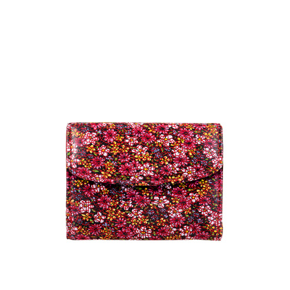 Mały czerwony portfel damski BajuBaj z kolorowej skóry naturalnej – styl i funkcjonalność PD2001s82