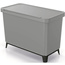 ŚMIETNIK KOSZE NA ŚMIECI SYSTEMA SORTIBOX 3W1 SMOOTH GRAY