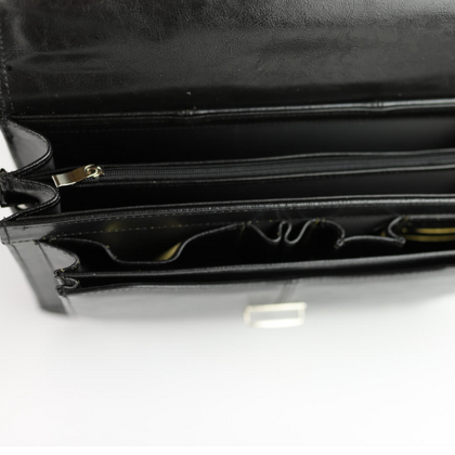 524 Torba męska 2-komorowa - czarny KEMER