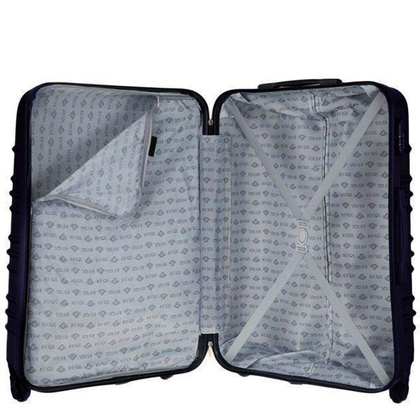 Średnia walizka KEMER SOLIER 838 Granatowa - min. zamówienie 20 / 50 / 100 szt.