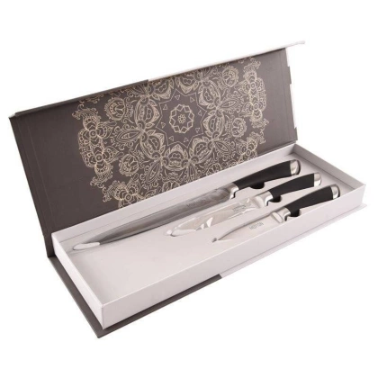 Nóż kuchenny stalowy zestaw 3 szt. MOTION