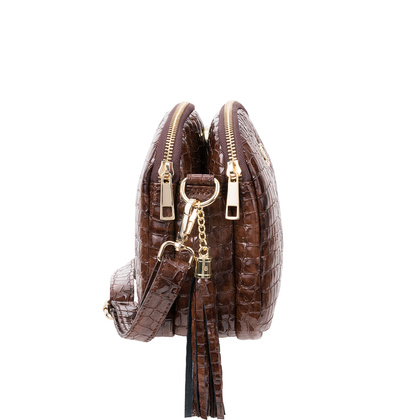 Mała torebka Canaletto z lakierowanej skóry – elegancja i funkcjonalność w jednym TD835s272