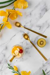 Łyżeczka coctailowa Vita Mat Gold  zawieszka 27824