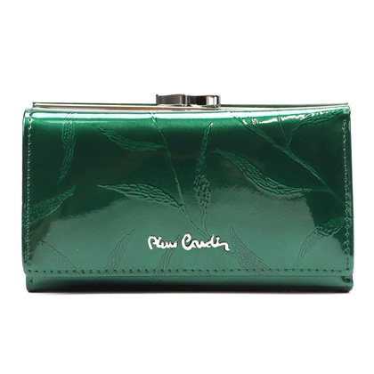 Średniej wielkości skórzany portfel Pierre Cardin